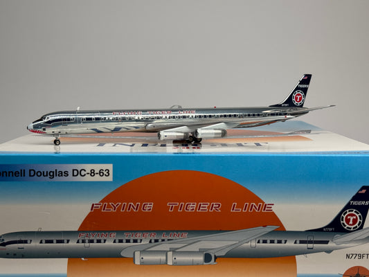 Inflight200 Flying Tigers Douglas DC-8-63 N779FT Old Colors IF863FTSM-P